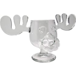 Spoontiques Clear Moose Table Decor 4.5 in.