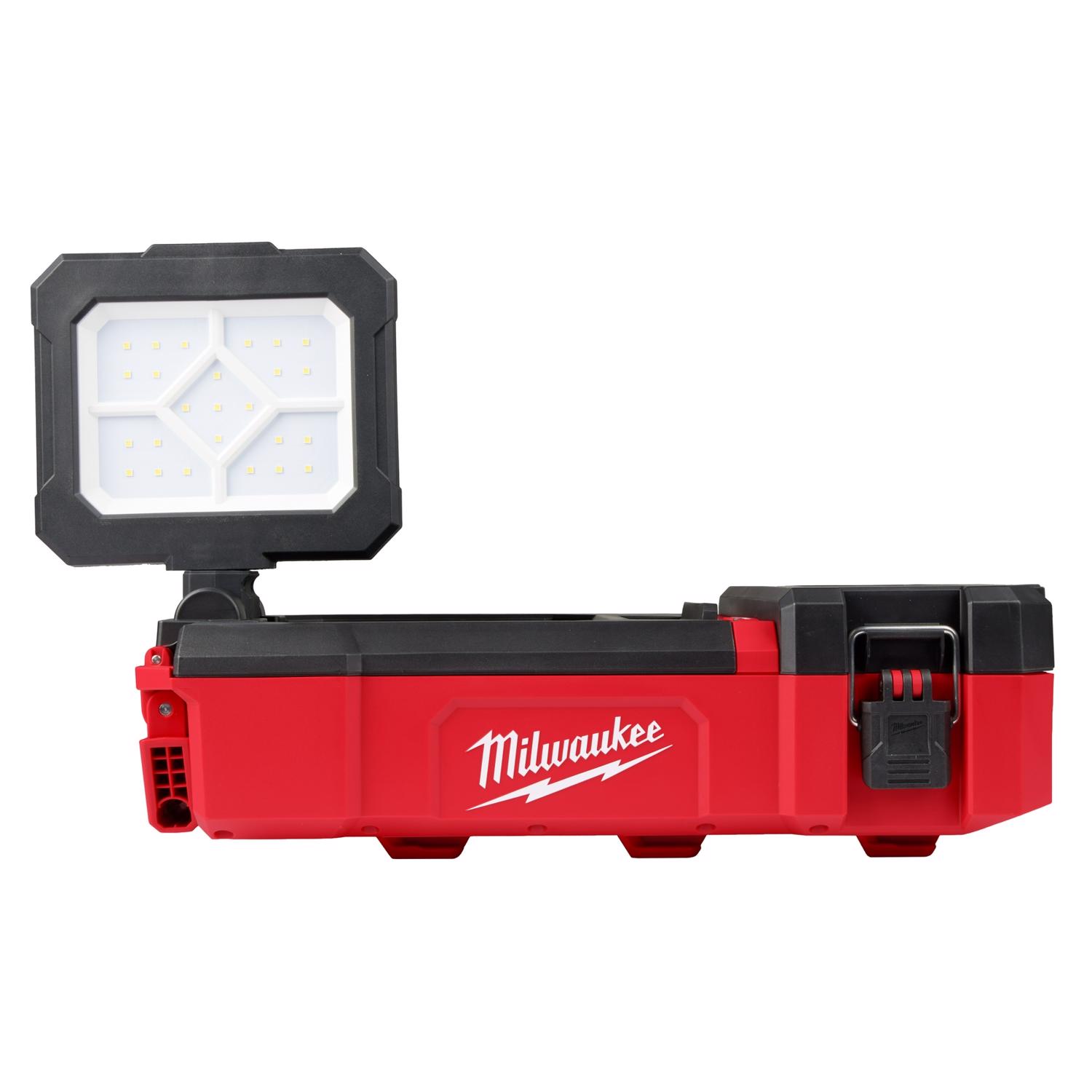 Photos - Torch Milwaukee M12 Packout 1400 lm LED Battery Stand  Flood Light (H or Scissor)