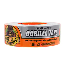 Gorilla 1.88 in. W X 30 yd L Silver Duct Tape