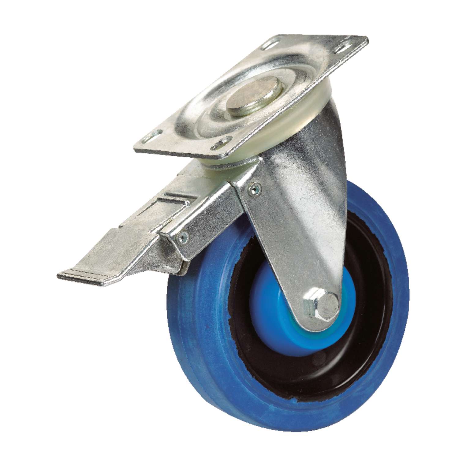 Shepherd 4 in. D Swivel Rubber Caster 265 lb 1 pk Ace Hardware