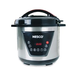 Nesco 8 qt Silver Stainless Steel Programmable Pressure Cooker