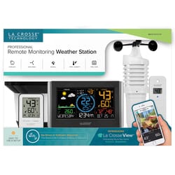 Smart Professional Wireless WiFi Weather Station Remote Monitoring