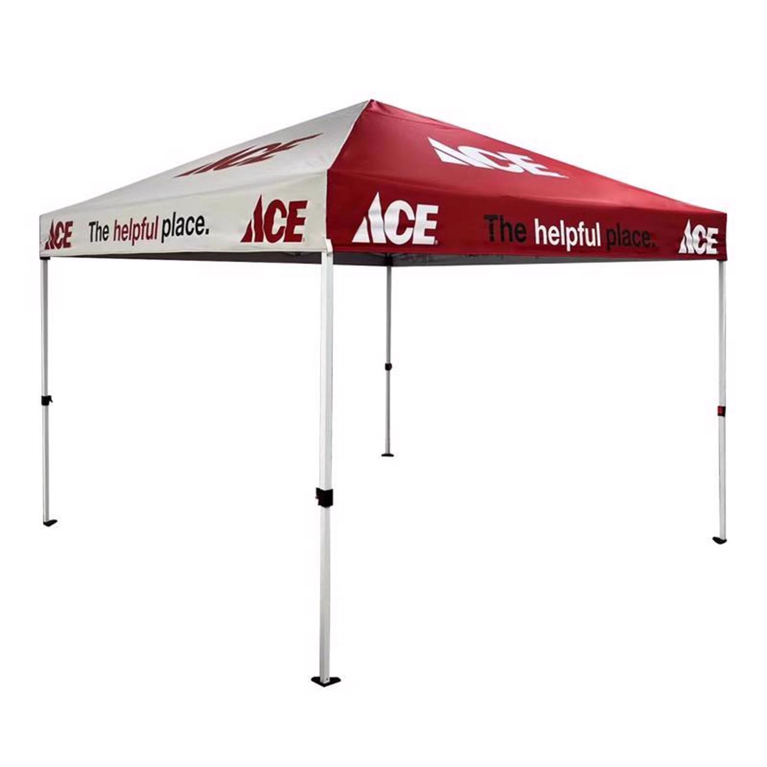 10 in. H X 10 in. W X 10 in. L Red Canopy Ace Hardware