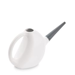 Crescent Garden Pinocchio White 0.5 gal Plastic Watering Can