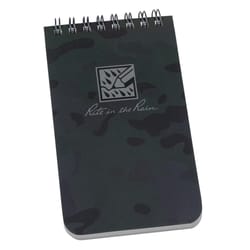 Rite in the Rain 3 in. W X 5 in. L College Ruled Spiral Black Nighthawk Camo Notebook