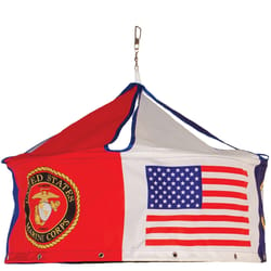 In The Breeze Military and Patriotic Windsock 14 in. H X 17 in. W