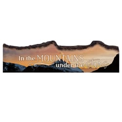 P Graham Dunn 6.5 in. H X 23.5 in. L Multicolored Wood Barky Sign