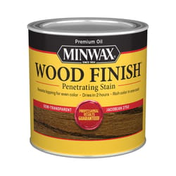 Minwax Wood Finish Semi-Transparent Jacobean Oil-Based Penetrating Wood Stain 1/2 pt