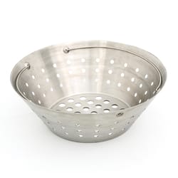 Big Green Egg Stainless Steel Fire Bowl 14.87 in. W For Large Egg