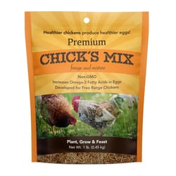 Barenbrug Chick's Mix Mixed Partial Shade/Sun Forage Seed 1 lb
