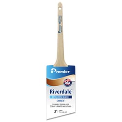 Premier Riverdale 3 in. Extra Stiff Thin Angle Sash Paint Brush