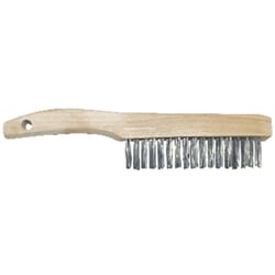 Allway  1-1/16 in. W x 10.25 in. L Carbon Steel  Wire Brush 