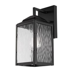 Globe Electric Miller 1-Light Black Downlight Wall Sconce