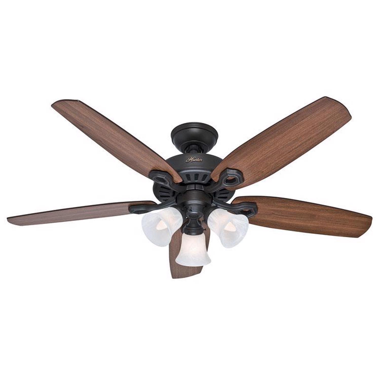 Hunter Builder Plus 52 in. New Bronze Brown LED Indoor Ceiling Fan Sansujyuku sansujyuku.com