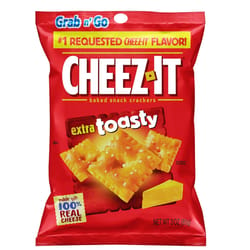 Cheez it Grab n' Go Cheese Crackers 3 oz Bagged