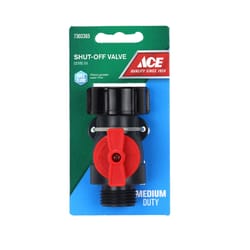 Ace Zinc Threaded Male Hose Shut-off Valve Ace Zinc Threaded Male Hose Shut-off Valve