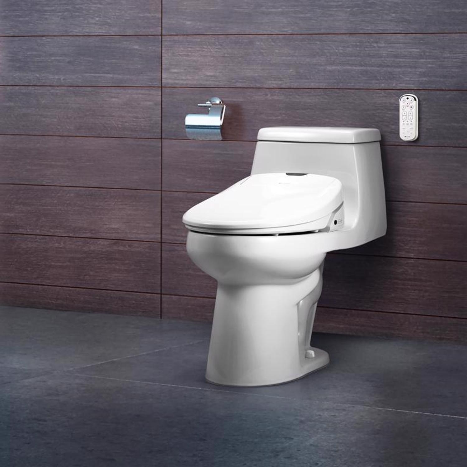 Brondell Swash N/A gal White Round Electronic Bidet Toilet Seat