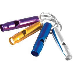 Performance Tool Aluminum Assorted Whistle Key Chain