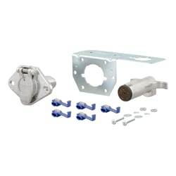 CURT 6 Round Connector Plug and Socket