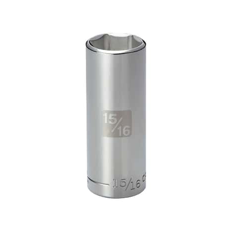 Craftsman 15/16 in. x 1/2 in. Drive SAE 6 Point Deep Socket