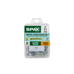 SPAX PowerTrim No. 8 in. X 1-1/4 in. L Star Round Head Trim Screws 100 pk