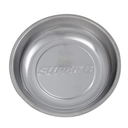 Super B Stainless Steel Magnet Parts Bowl Silver