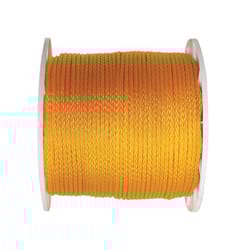 Koch Industries 1/4 in. D X 1000 ft. L Yellow Hollow Braided Poly Rope