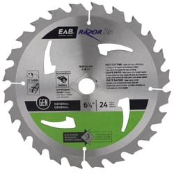 Exchange-A-Blade Razor Thin 6-1/2 in. D X 5/8 in. Carbide Framing Saw Blade 24 teeth 1 pk