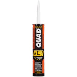 OSI QUAD Matte Clear Elastomeric Sealant 10 oz
