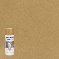 Rust-Oleum Stops Rust Metallic Gold Rush Metallic Spray Paint 11 oz