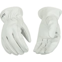 Kinco Men's Indoor/Outdoor Pearl Driver Gloves White M 1 pair