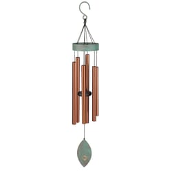 Regal Art & Gift Green Aluminum 32 in. Wind Chime