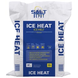 Salt Depot Ice Heat Sodium Chloride Pet Friendly Granule Ice Melt 50 lb