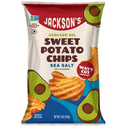 Jackson's Sea Salt Kettle Cooked Potato Chips 5 oz Bagged