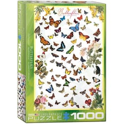 Eurographics Butterflies Jigsaw Puzzles Multicolored 1000 pc
