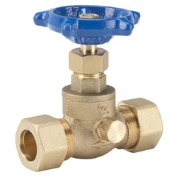 Homewerks 3/4 in. Compression X 3/4 in. Compression Brass Stop and Waste Valve