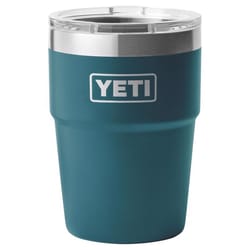 YETI Rambler 16 oz Agave Teal BPA Free Stackable Tumbler with MagSlider Lid