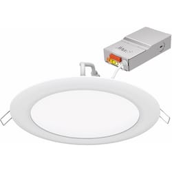 Juno WF6 Matte White 6 in. W Plastic LED Canless Recessed Downlight 13 W