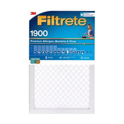 Filtrete 20 in. W X 25 in. H X 1 in. D Polypropylene 1900 MPR Pleated Air Filter 1 pk