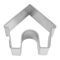 R&M International Corp 2 in. W X 2 in. L Mini Dog House Cookie Cutter Silver 1 pc