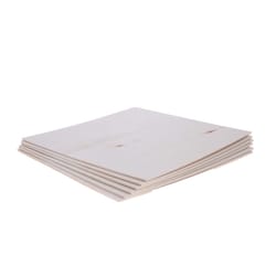 Midwest Products 12 in. W X 12 in. L X 0.11 in. Plywood