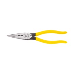 Klein Tools 8.41 in. Plastic/Steel Long Nose Pliers