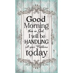 P Graham Dunn 24 in. H X 14 in. L Multicolored Wood Wall Art