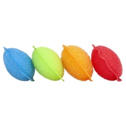 Kikkerland Non-Scratch Scrubber Sponge For Multi-Purpose 1.4 in. L 4 pk