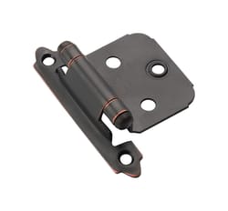 Amerock 1-13/16 in. W X 2-3/4 in. L Oil Rubbed Bronze Steel Variable Hinge 10 pk