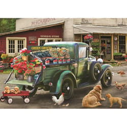 Cobble Hill Green Grocer Tray Puzzle Multicolored 35 pc