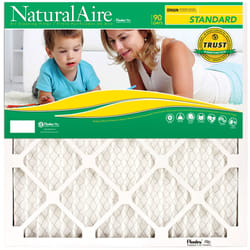 NaturalAire 25 in. W X 32 in. H X 1 in. D Synthetic 8 MERV Pleated Air Filter 1 pk
