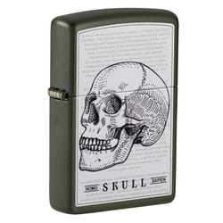 Zippo Green Skull Lighter 1 pk