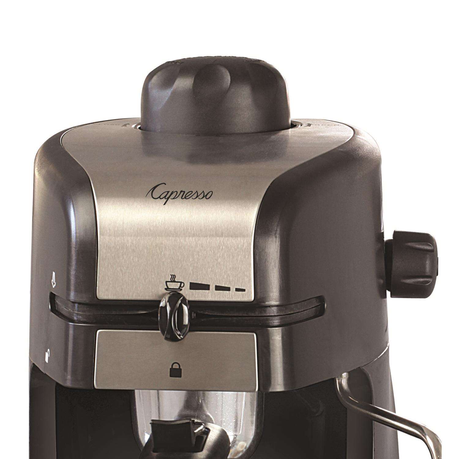 Capresso Steam Pro 4-Cup Espresso & Cappuccino Machine 