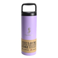 Aquapelli 18 oz Purple BPA Free Vacuum Insulated Bottle